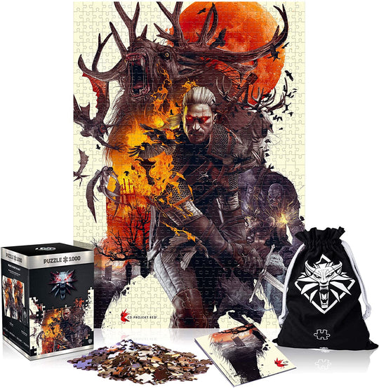 THE WITCHER - Monsters - Premium Puzzle 1000P