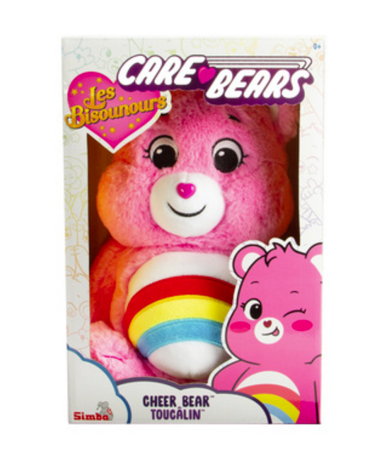 CARE BEARS  - Cheer Bear - BOX Plush 35cm