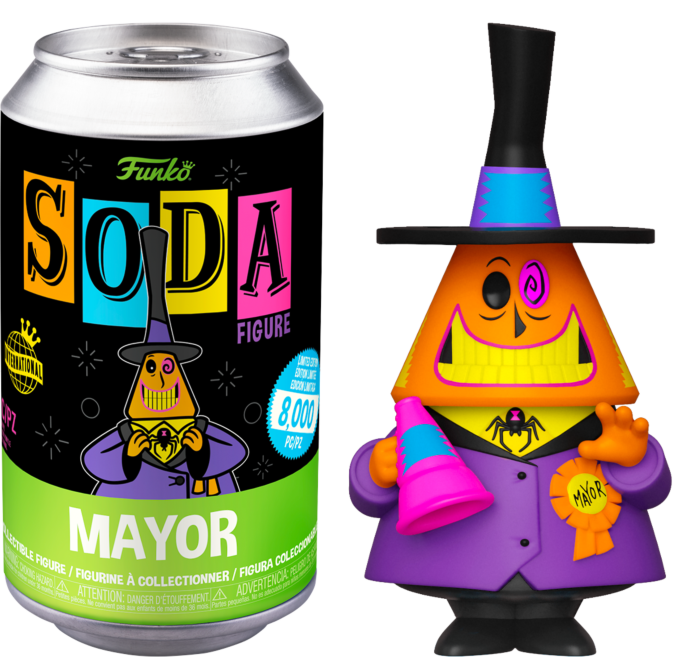 NBX - POP Vinyl Soda - Mayor (Blacklight) w/Chase (IE)