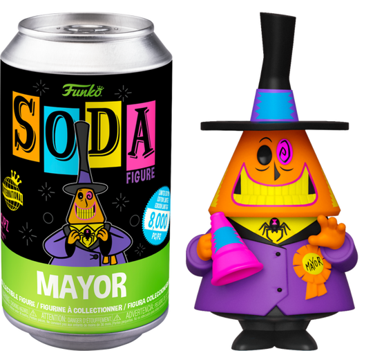 NBX - POP Vinyl Soda - Mayor (Blacklight) w/Chase (IE)