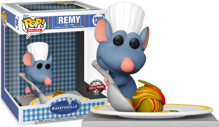 DISNEY - POP Deluxe N° 1209 - Remy with Ratatouille SPECIAL EDITION