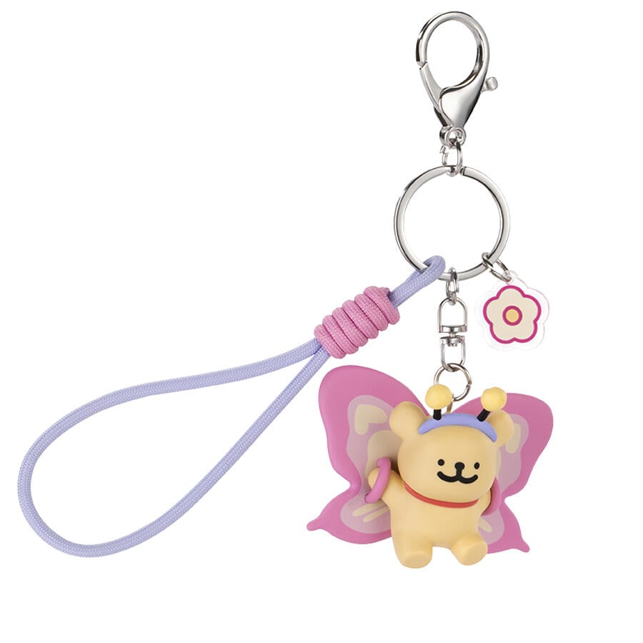 MALTESE - Keychain Butterfly Retriver - Display 10 pcs