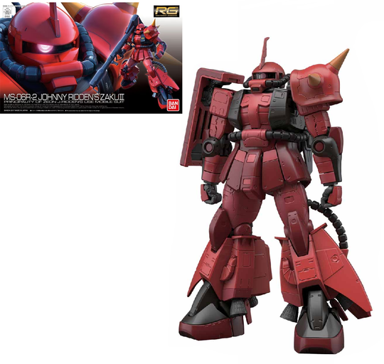 GUNDAM - RG 1/144 MS-06R-2 Johnny Ridden's Zaku II - Model Kit