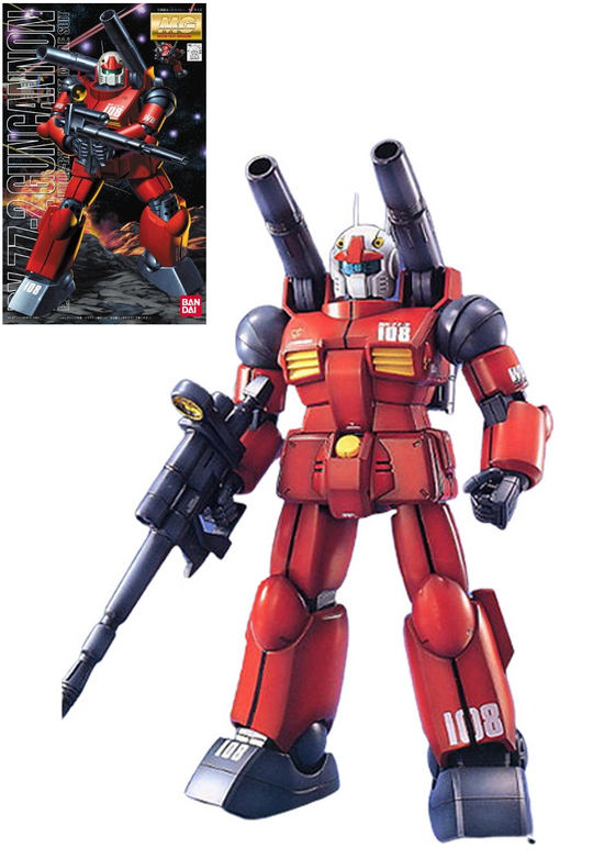 GUNDAM - MG 1/100 RX-77-2 Guncannon - Model Kit