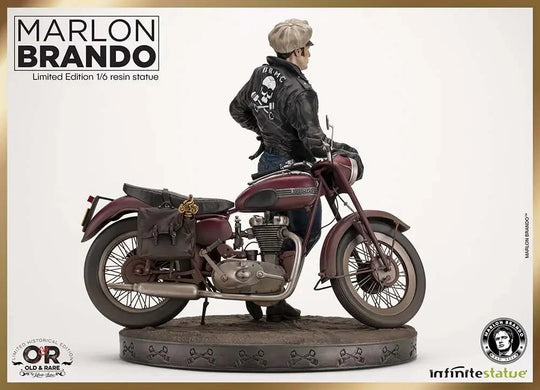 MARLON BRANDO - Marlon Brando with Bike - Statue Limited Ed. 1/6 30cm