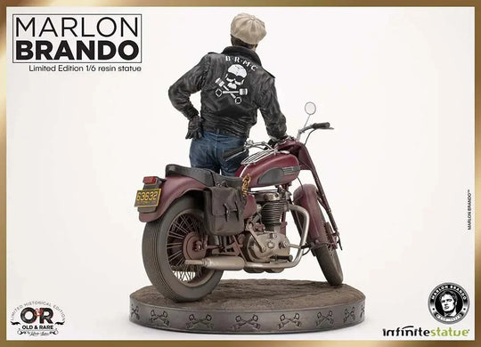 MARLON BRANDO - Marlon Brando with Bike - Statue Limited Ed. 1/6 30cm