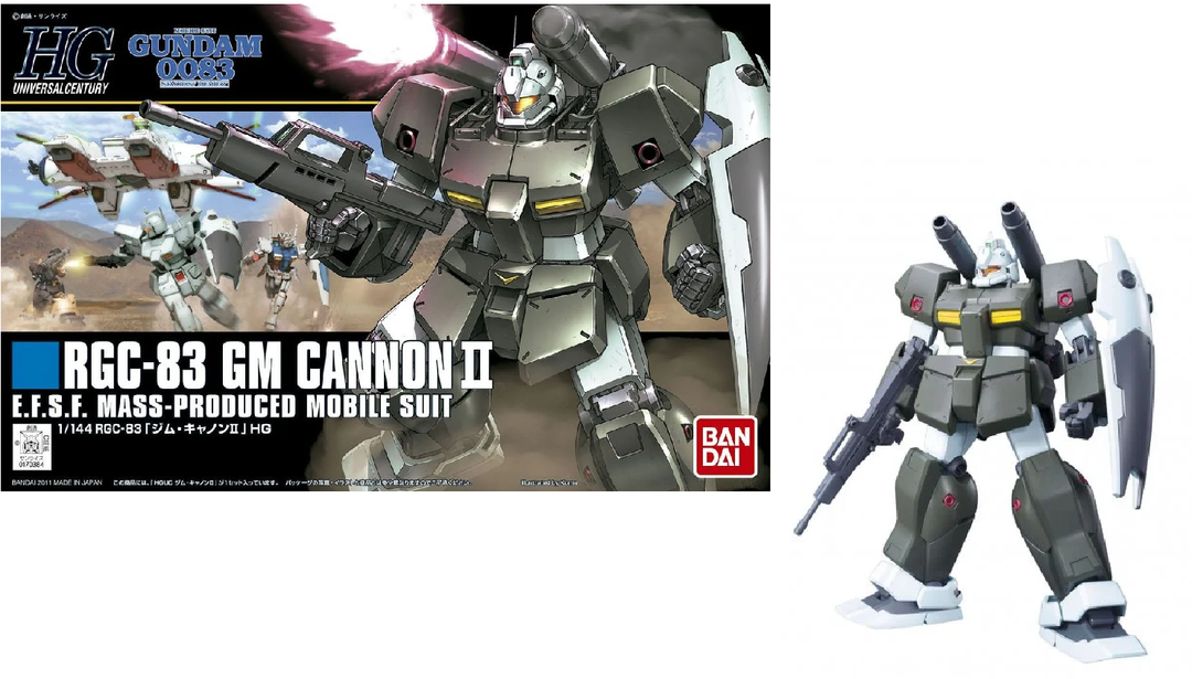 GUNDAM - HGUC 1/144 GM Cannon II - Model Kit