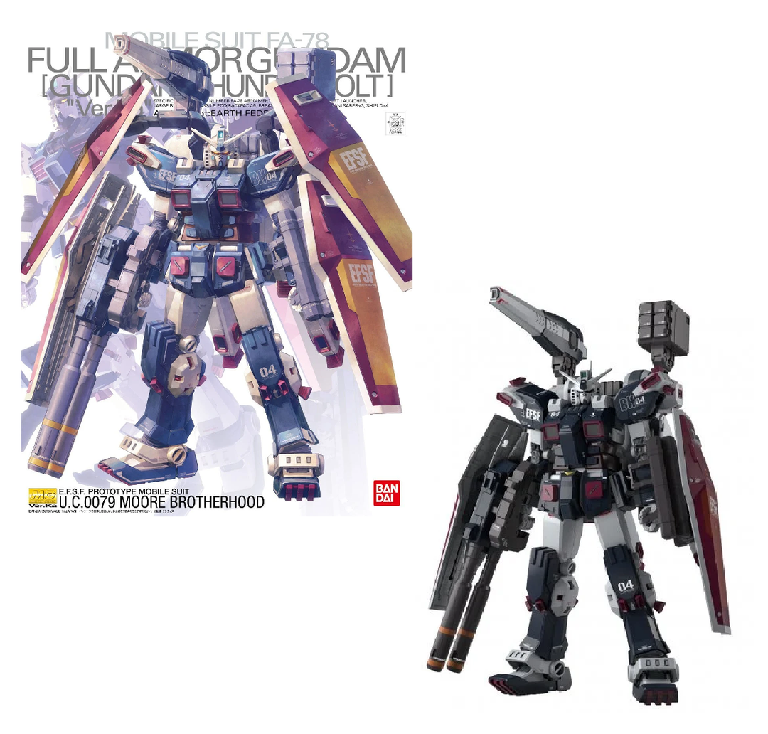 GUNDAM - MG 1/100 FA-78 Full Armour Gundam Thunderbolt - Model Kit