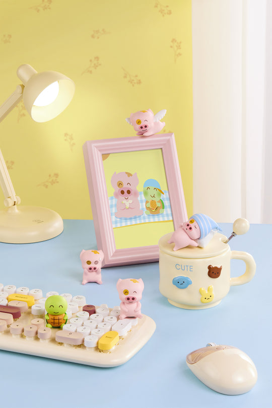 X11 SPACE - Mcdull Sitting In Rows Series - BLIND BOX (10pcs) 5cm