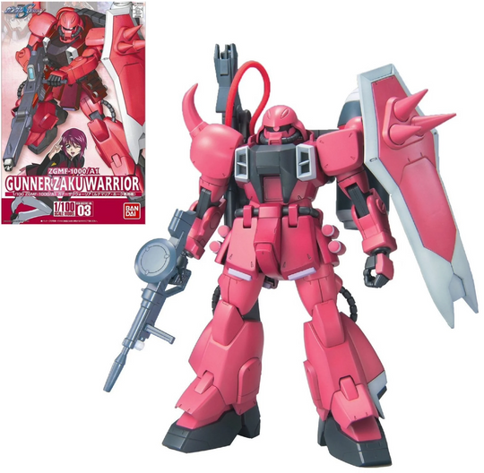 GUNDAM - Gundam Zaku Warrior 'Lunamaria Hawke' 1/100 - Model Kit
