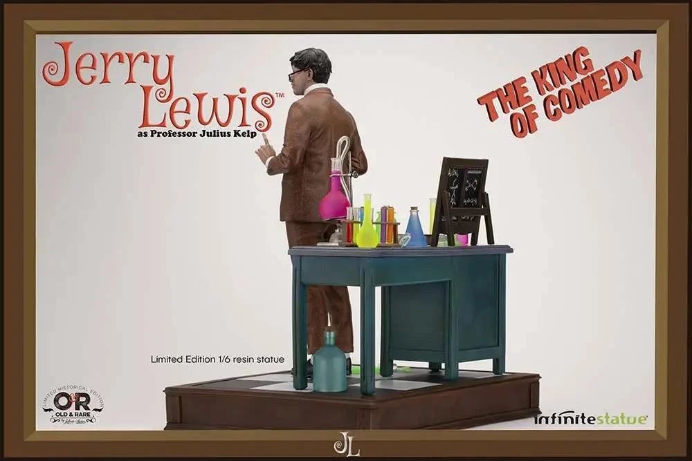 JERRY LEWIS - Professor Julius Kelp - Statue Limited Ed. 1/6 30cm