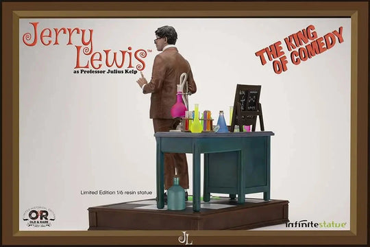 JERRY LEWIS - Professor Julius Kelp - Statue Limited Ed. 1/6 30cm