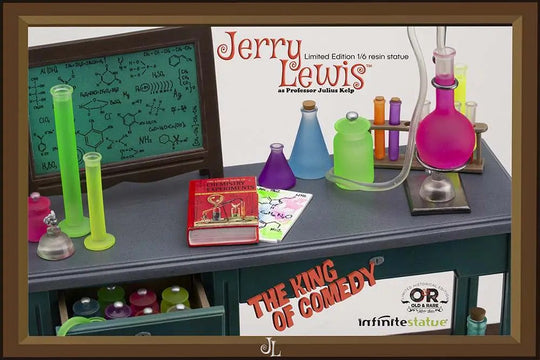 JERRY LEWIS - Professor Julius Kelp - Statue Limited Ed. 1/6 30cm