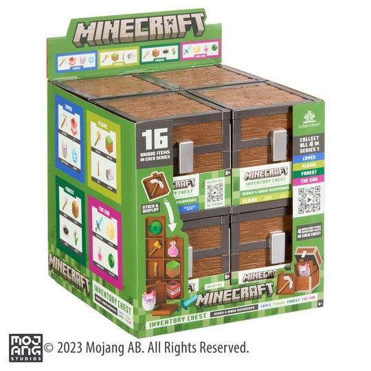 MINECRAFT - Loot Chest - Display de 8 Chests