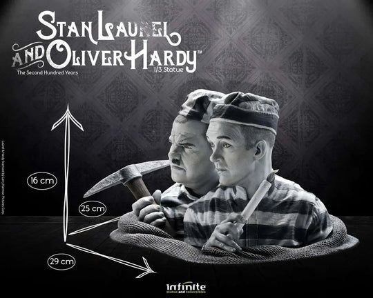 THE SECOND HUNDRED YEARS - Laurel & Hardy - Statue 1/3 16cm