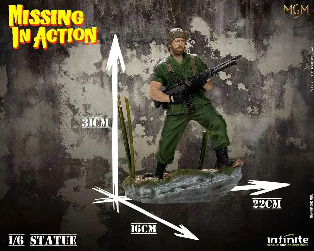 MISSING IN ACTION - Colonel James Braddock - Statue 1/6 31cm