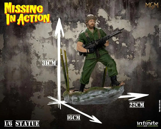 MISSING IN ACTION - Colonel James Braddock - Statue 1/6 31cm