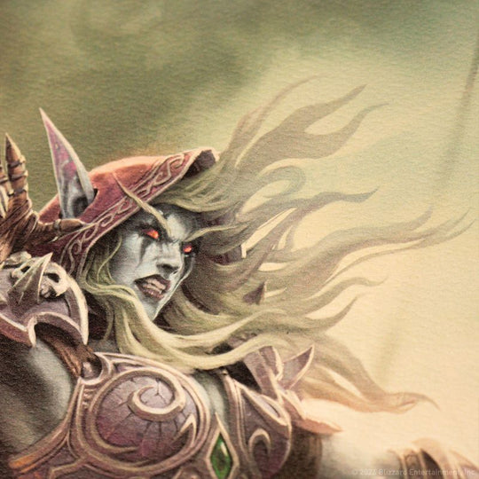 WORLD OF WARCRAFT - Sylvanas vs Anduin - Art Print - Limited Edition