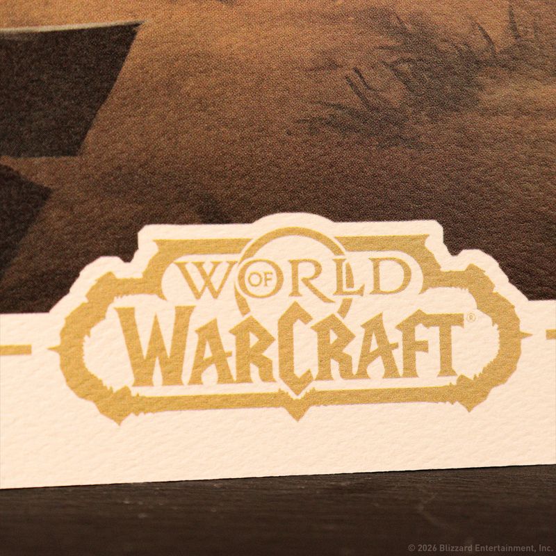 WORLD OF WARCRAFT - Sylvanas vs Anduin - Art Print - Limited Edition