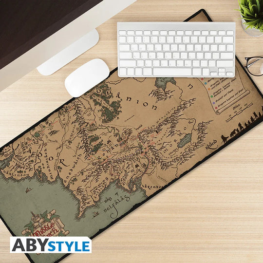 LORD OF THE RING - The Fellowship's Travels - XXL Mouse Pad