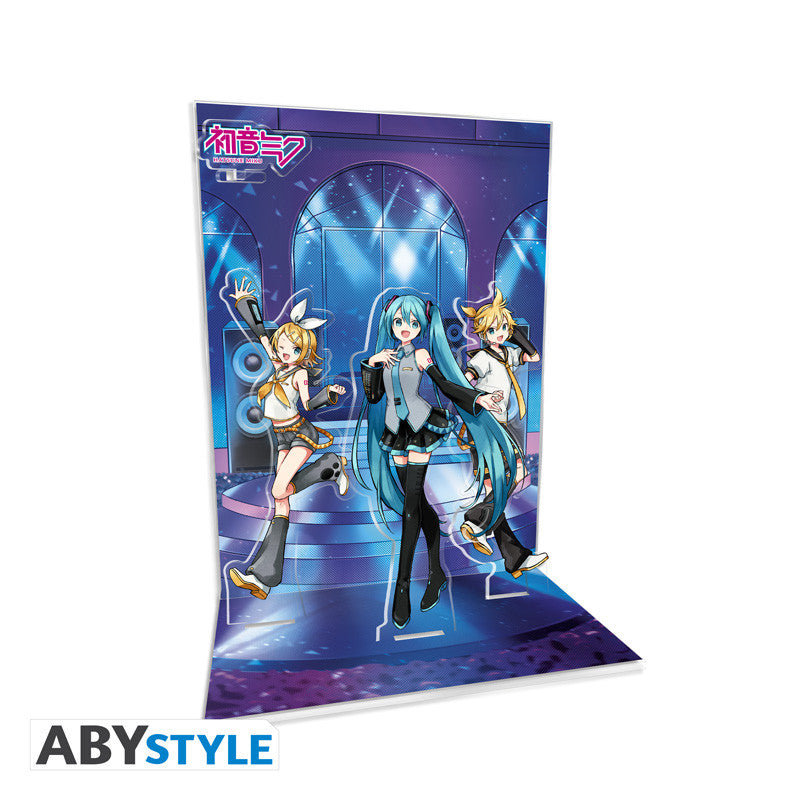 HASTUNE MIKU - Miku & Friends - Acryl Diorama