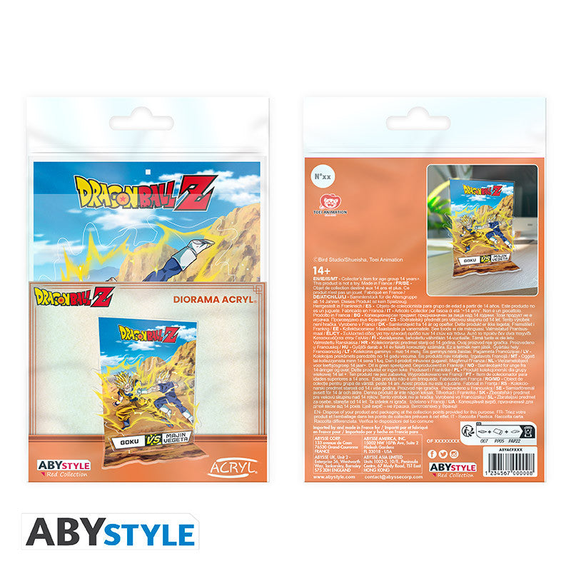 DRAGON BALL Z - Goku vs Vegeta - Acryl Diorama