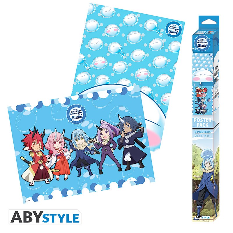 SLIME - Chibi Artworks - Set 2 posters '52x38'