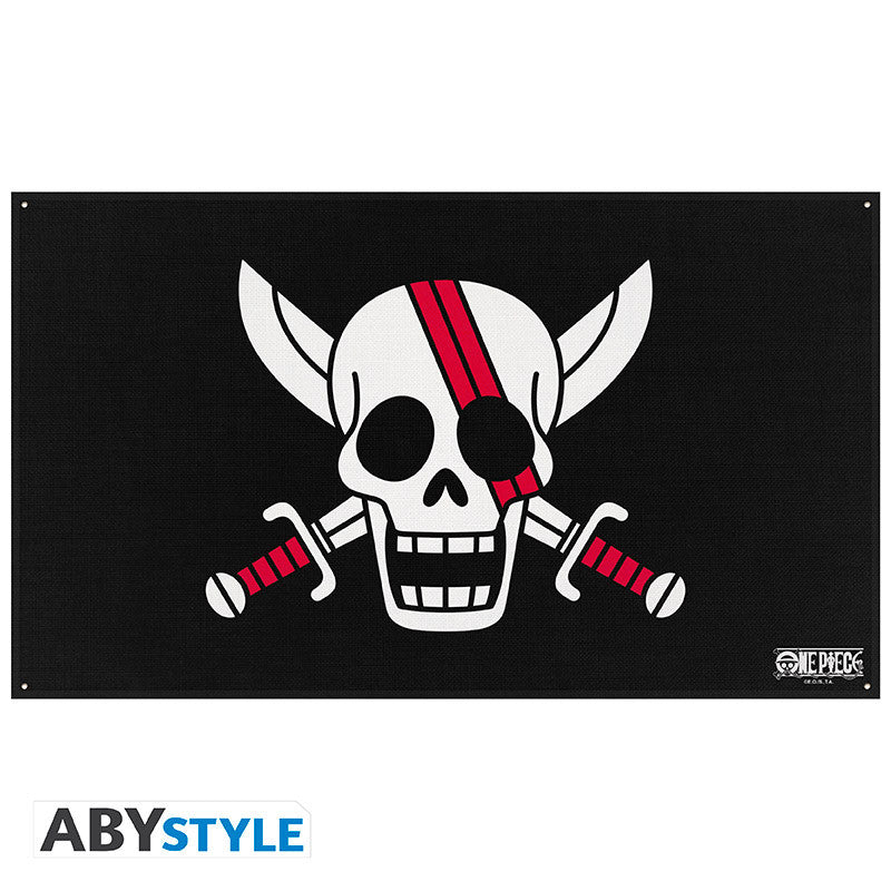 ONE PIECE - Flag 70X120cm - Red hair Pirates