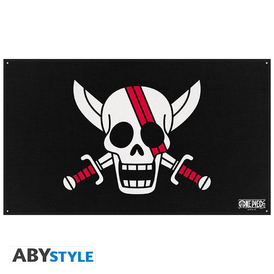 ONE PIECE - Flag 70X120cm - Red hair Pirates