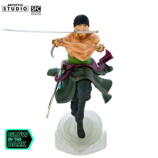 ONE PIECE - Zoro - Glow in the dark Figure SFC 18cm