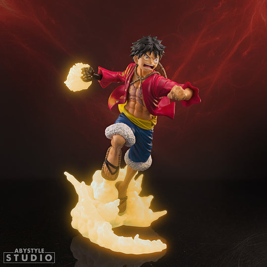 ONE PIECE - Luffy - Glow in the dark Figure SFC 16cm