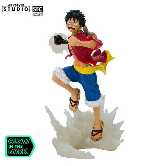 ONE PIECE - Luffy - Glow in the dark Figure SFC 16cm