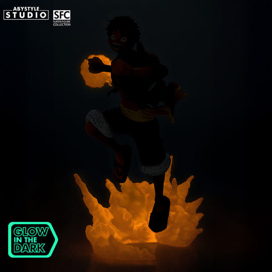 ONE PIECE - Luffy - Glow in the dark Figure SFC 16cm