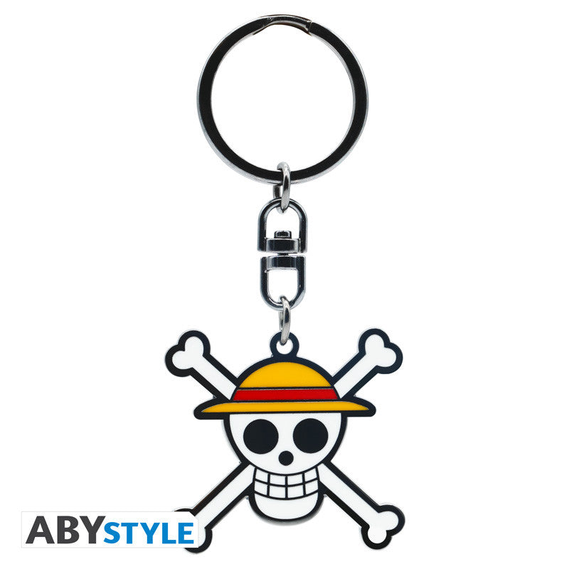ONE PIECE - Metal Keychain - SKULL LUFFY