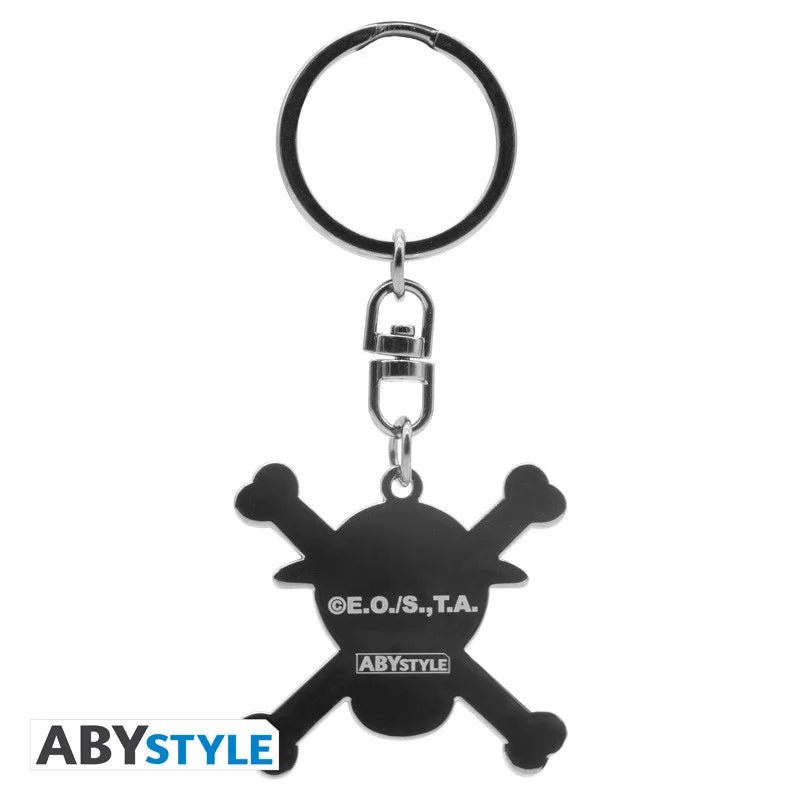 ONE PIECE - Metal Keychain - SKULL LUFFY
