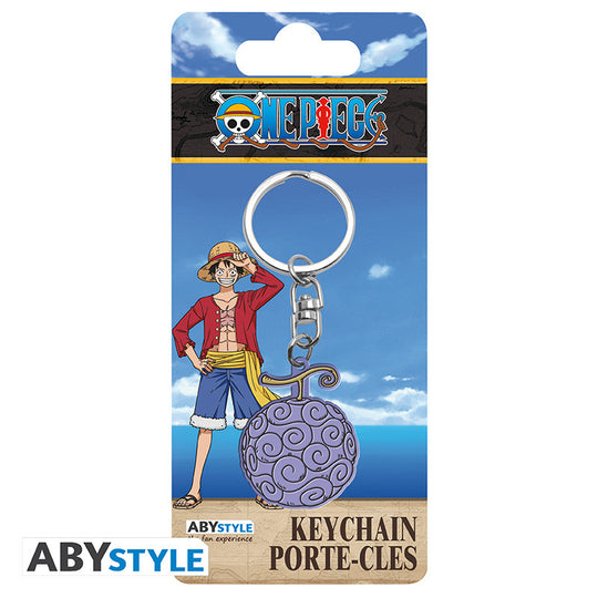 ONE PIECE - PVC Keychain - Demon Fruit Gum-Gum