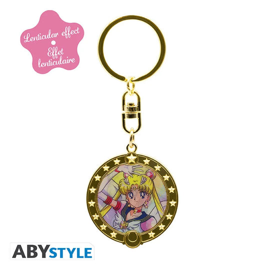 SAILOR MOON - Usagi & Sailor Moon - Keychain Lenticular