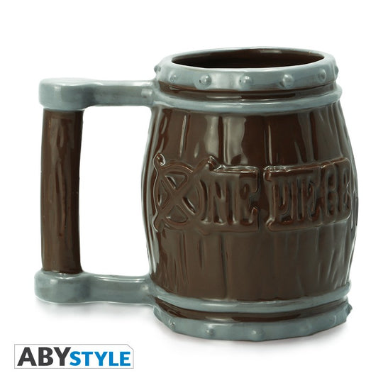 ONE PIECE - Mug 3D 350ml - Barrel