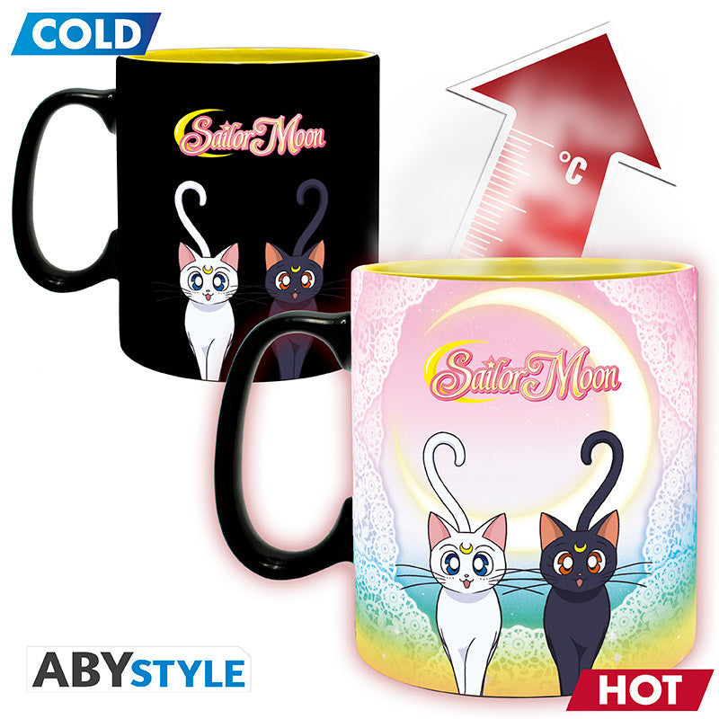 SAILOR MOON - Group - Mug Heat Change 460ml
