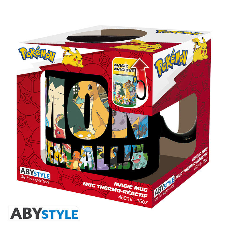 POKEMON - Catch them all - Mug Heat Change 460ml