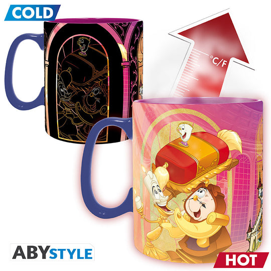 DISNEY - Beauty and the Beast - Mug Heat Change 460ml
