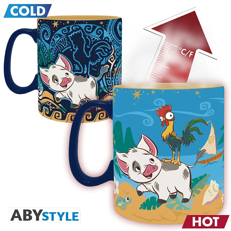 DISNEY - Moana & Friends - Mug Heat Change 460ml