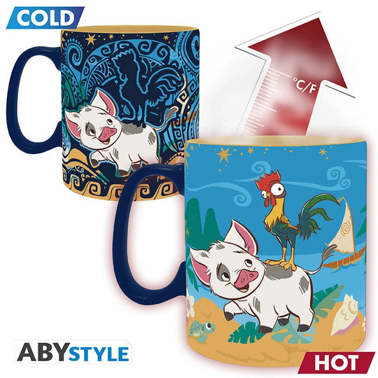 DISNEY - Moana & Friends - Mug Heat Change 460ml