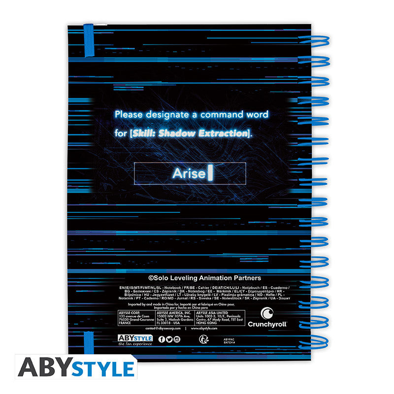 SOLO LEVELING - Jinwoo Arise - Notebook A5
