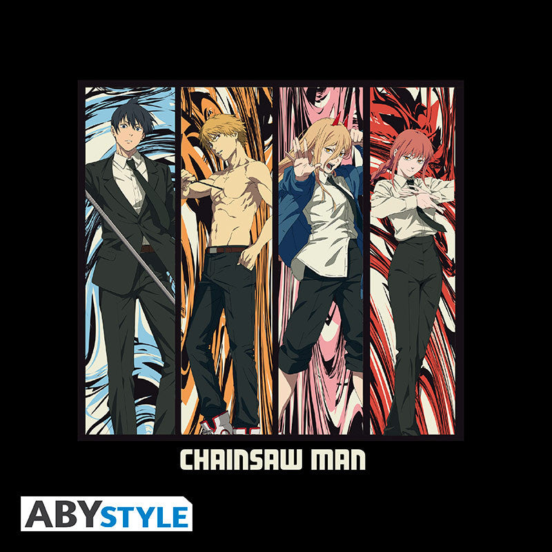 CHAINSAW MAN - T-Shirt Group Unisex black (XS)