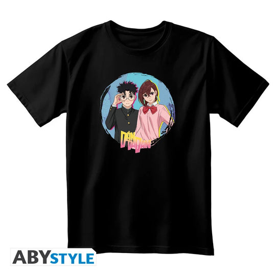 DANDADAN - T-Shirt Momo & Okarun Unisex black (XL)