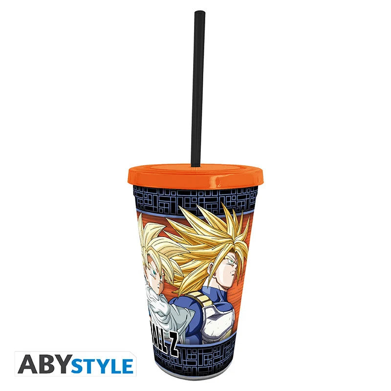 DRAGON BALL - DBZ/Super Saiyans - Cup with Straw 470ml
