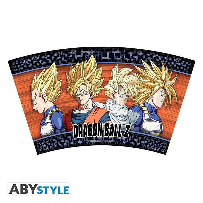 DRAGON BALL - DBZ/Super Saiyans - Cup with Straw 470ml