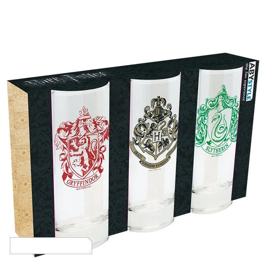 HARRY POTTER - 3 Glasses Set