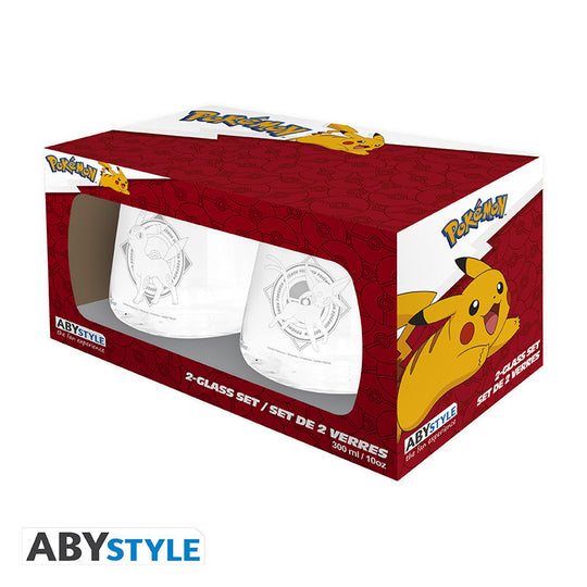 POKEMON - Espeon & Umbreon - 2 Glasses Set 300ml